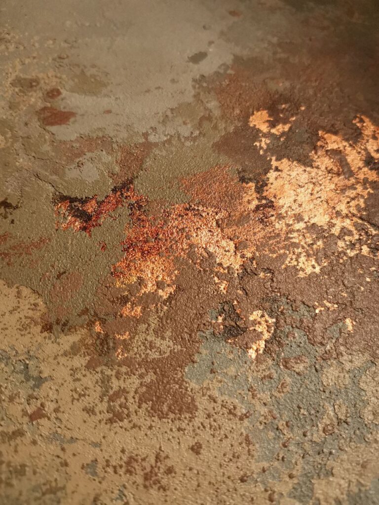 поталь, декоративная штукатурка с поталью