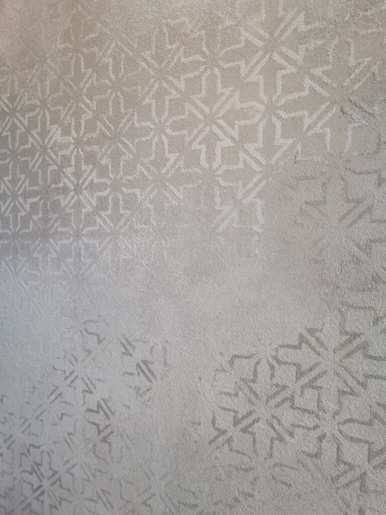 техника "накатка", исчезающий трафарет